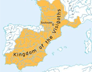 rise and fall of the visigothic kingdom 510