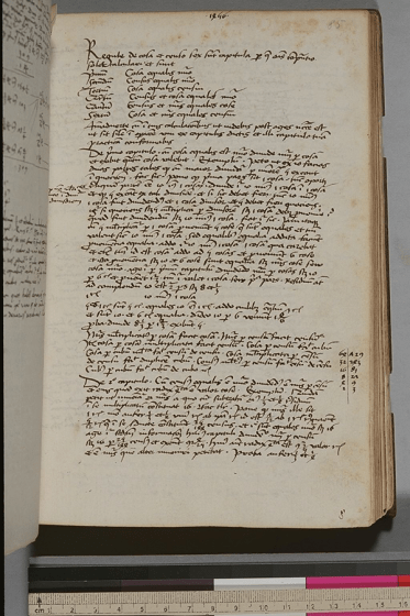 A page of latin text.